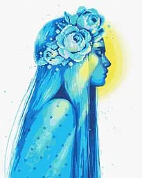 Набір для розпису по номерах Промінь життя, 40x50 см, КНО4974