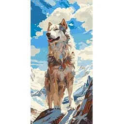 Картина за номерами ArtCraft На вершині 40 х 80 см (11543-AC)