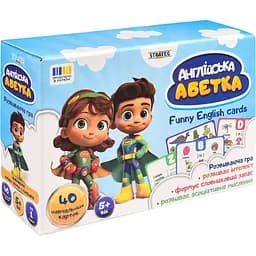 Настільна гра  Strateg Англійська абетка (31034)