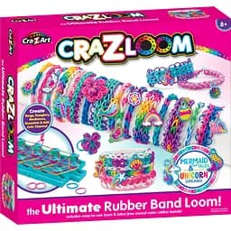 Набір для виготовлення браслетів Cra-Z-Art Charm Loom Studio Mermaid and Unicorn (17350CRA)