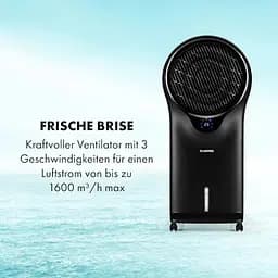 Мобільний вентилятор Klarstein Whirlwind 3 в 1 1600 м³/г 90 Вт (10031487) - мініатюра 4