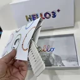 Розумний годинник Smart Watch Hello Watch 3 Full HD AMOLED 49 мм Чорний - мініатюра 6