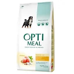 Сухой корм для взрослых собак крупных пород Optimeal, курица, 12 кг (B1740601)