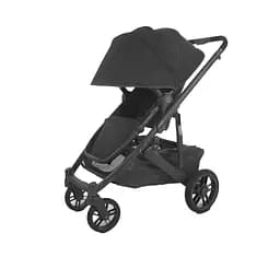Прогулянкова коляска Uppababy Cruz V2 - JAKE + люлька Uppababy Carrycot-Greyson charcoal Melange Carbon Frame - мініатюра 2