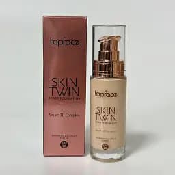 Тональна основа TopFace Skin Twin Cover Foundation PT464 відтінок 01, 32 мл - мініатюра 3