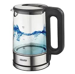Стеклянный чайник 1.7л с регулятором температуры Mesko MS 1301b