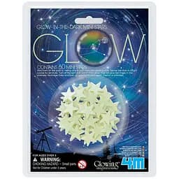 Набор светящихся наклеек 4M Glow Мини-звезды 60 шт. (00-05221)