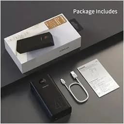 Зовнішній акумулятор Romoss PEA40S Pro 40000mAh 65W чорний pea40s - мініатюра 3