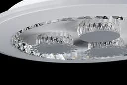 Люстра стельова LED Splendid Ray LK39462/480/4, 110W, білий, сучасний стиль з пультом регулювання яскравості - мініатюра 3