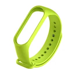 Ремінець Silicone Mi Band 3/4 Lime ( 6 )