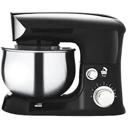 Тістоміс планетарний міксер Adler AD 4226 1200 Вт 3 л чаша з нержавіючої сталі на 6 швидкостей чорний