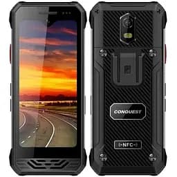 Смартфон Conquest F3 Plus 6/128Gb Black DMR