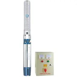 Насос відцентровий свердловинний DONGYIN 8SP95-7 380В 30кВт H 149(90)м Q 2000(1500)л/хв Ø203мм колеса нерж сталь+пульт (з 3х ЧАСТИН) (7778283)