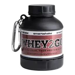 Контейнер для спортивного питания Smart Shake Whey2Go 110 мл, Black