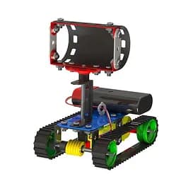 Конструктор Zephyr Robotix-2 металевий з електромотором у кейсі 166 елементів 8 моделей - мініатюра 4