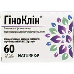 Гіноклін Елемент здоров'я 400 мг 60 капсул