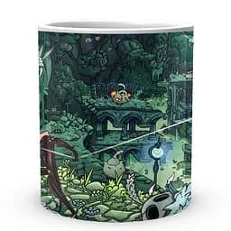 Кухоль GeekLand Hollow Knight Халлоунест HK.02.19 330 мл білий - мініатюра 2