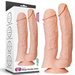 Подвійний фалоімітатор 12'' Realistic Mega Double Dildo LOVETOYS 66-LV111013 99180