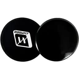 Диски для глайдинга EasyFit черные (пара) (EF-1425-BK)