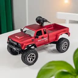 Машинка Otamanko 4x4 повнопривідний пікап з камерою червоний - мініатюра 10