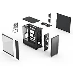 Корпус Fractal Design Epoch XL Tempered Glass без БЖ Black (FD-C-EPO1X-02) - мініатюра 6