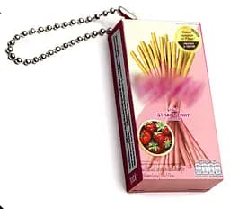 Брелок в виде снека Палочки Pocky 6 см