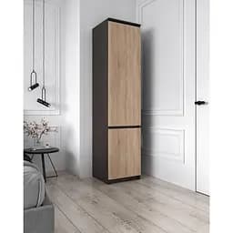 Пенал со штангой Moreli T-218 500x2117x498 мм Венге магия/Дуб сонома (mo-t218-venge-sonoma)