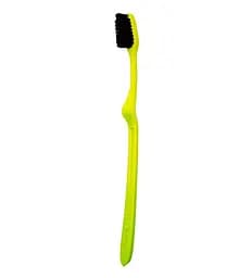 Зубна щітка Intensive Black Whitening Toothbrush Medium жовта Megasmile - мініатюра 2