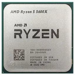 Процесор AMD Ryzen 5 5600X (100-000000065) (Socket AM4, 12T, 4.6 ГГц, Tray)