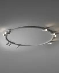 Люстра Nowodvorski 11951 Fourty Round GU10 R35 9x10W IP20 біла - мініатюра 2