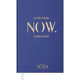 Щоденник датований Buromax Motivetion 2024 A6 фіолетовий (BM.2526-39)