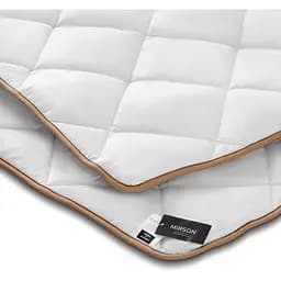 Ковдра вовняна MirSon Gold Silk №053 літня 200x220 см біла - мініатюра 5