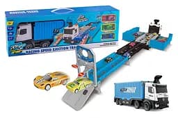 Автовоз з паркінгом, на батарейках, 56x11.6x19 см