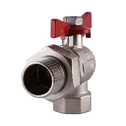 Кран кульовий кутовий з американкою Arco 1″ Sena 154305 - мініатюра 2