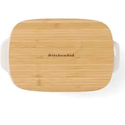 Форма для випічки KitchenAid з кришкою 40.4х24.8х8.8 см 3.8 л кремова (CC006109-001) - мініатюра 4