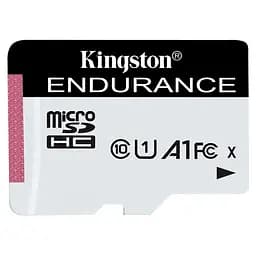 Карта пам'яті Kingston 128GB microSDXC High Endurance UHS-I Class 10 R95/W45MB/s (SDCE/128GB)