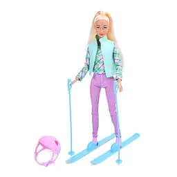 Лялька DEFA лижниця, 29 см, шарнірна (В асортименті)