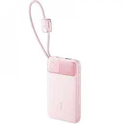 Портативний ЗП Power Bank Baseus EnerFill FC11 PD22.5W with cable 10000 mAh (E0027R) Baby Pink - мініатюра 2