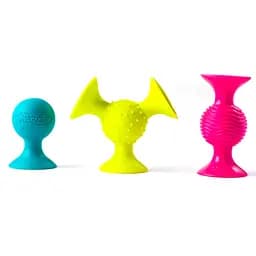 Брязкальце-присоска Fat Brain Toys Рipsquigz 3 шт. (F089ML) - мініатюра 2