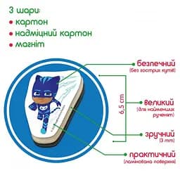 Набір магнітів Герої в масках. Правила героїв Magdum МЕ 5031-32 - мініатюра 5