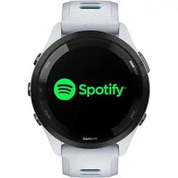 Смарт-годинник Garmin Forerunner 265 Black Bezel with Whitestone Case and Whitestone/Tidal Blue Silicone Band (010-02810-01) [89366] - мініатюра 6