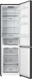 Холодильник Gorenje NRK620EABG4 з нижньою морозильною камерою 2 двері 243 л 110 л A++ NoFrost Plus дисплей Fresh zone чорне скло (NRK620EABG4) - мініатюра 2