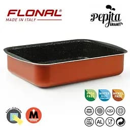 Форма для випічки Flonal Pepita Granit 35х25 см (PGFLS3550) - мініатюра 2