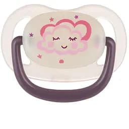 Пустушка Canpol babies Night Dreams силіконова анатомічна 0-6 міс. рожева (22/500_pin_new)