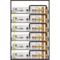 Акумулятор Pytes LiFePO4 48V (51.2V/100Ah/5120Wh) (E-BOX-48100R) [114199] - мініатюра 4