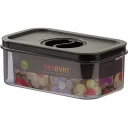 Контейнер для пищевых продуктов Herevin Canister-Vacuum Lid-Black 600 мл (161174-012)
