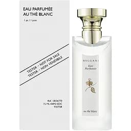 Bvlgari Eau Parfumee au The Blanc 75 мл тестер Одеколон