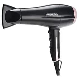 Фен Mesko MS 2249, 2000 Вт 2 рівні обдування холодне повітря концентратор петля для підвішування 1 шт. чорний (33705-IS)