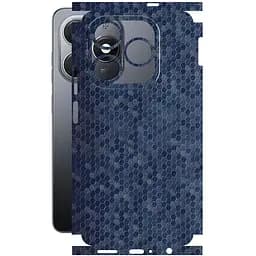 Захисна плівка StatusSKIN для Tecno Spark 20 Pro Корпус Вініл Соти сині