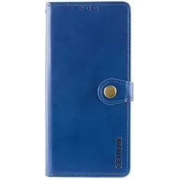 Шкіряний чохол-книжка Getman Gallant (PU) для Samsung Galaxy S24 Синій